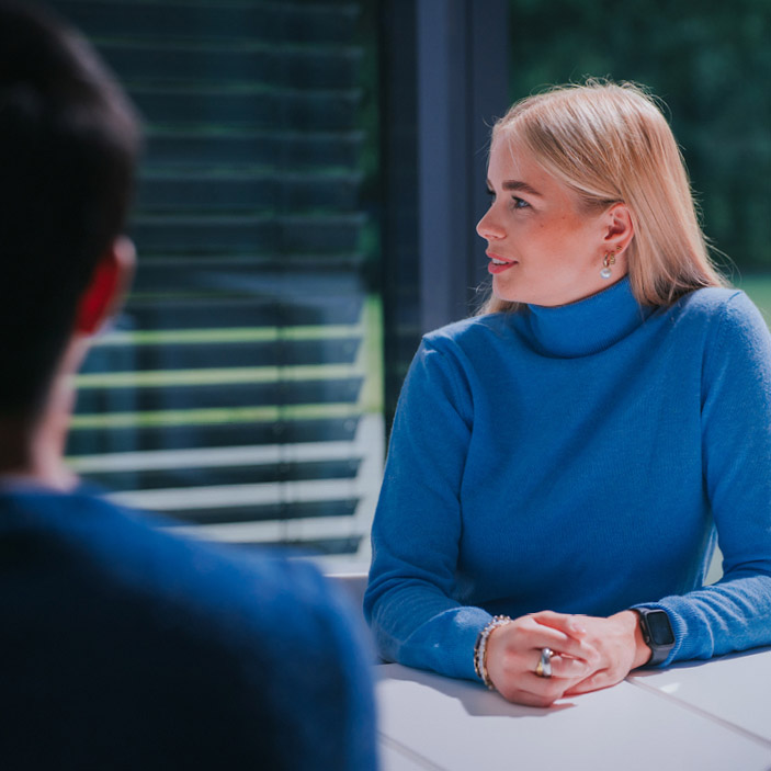 Wir beantworten Ihre Fragen zu unseren Angeboten und SAP – remote und unverbindlich.